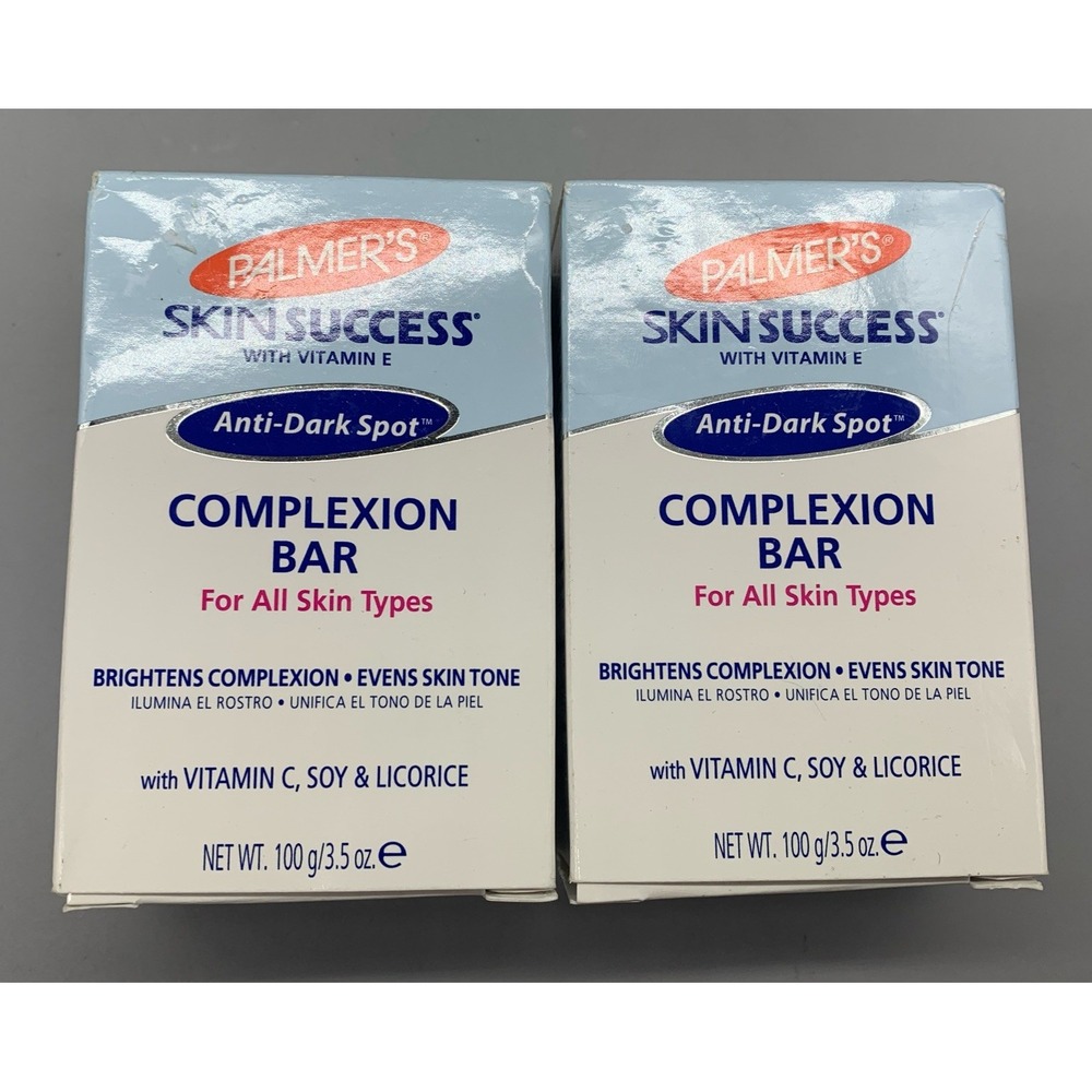Lot of 2 bars Palmer's Skin Success Complexion Bar Soap Anti Dark Spot 3.5oz
